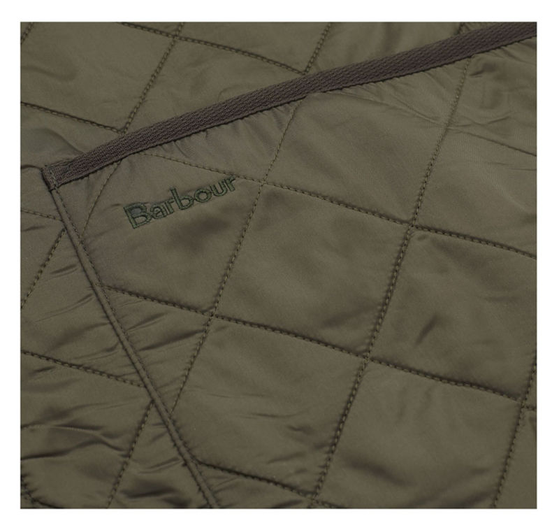 Barbour&reg; Polarquilt Zip-In Liner - OLIVE image number 1